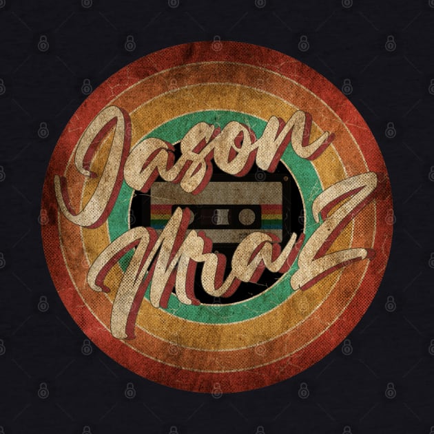 Jason Mraz Vintage Circle Art by antongg